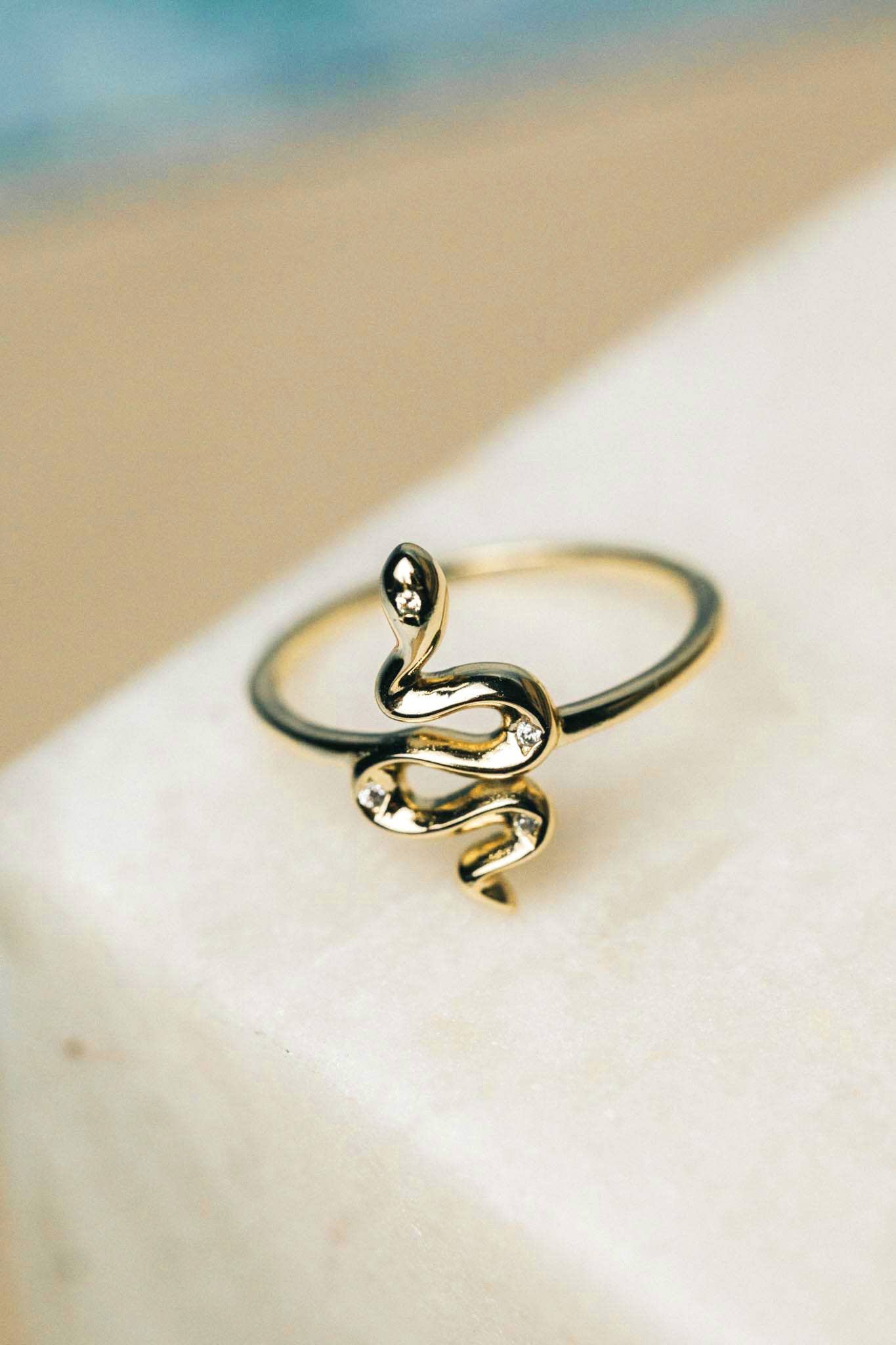 Transformation Snake Ring