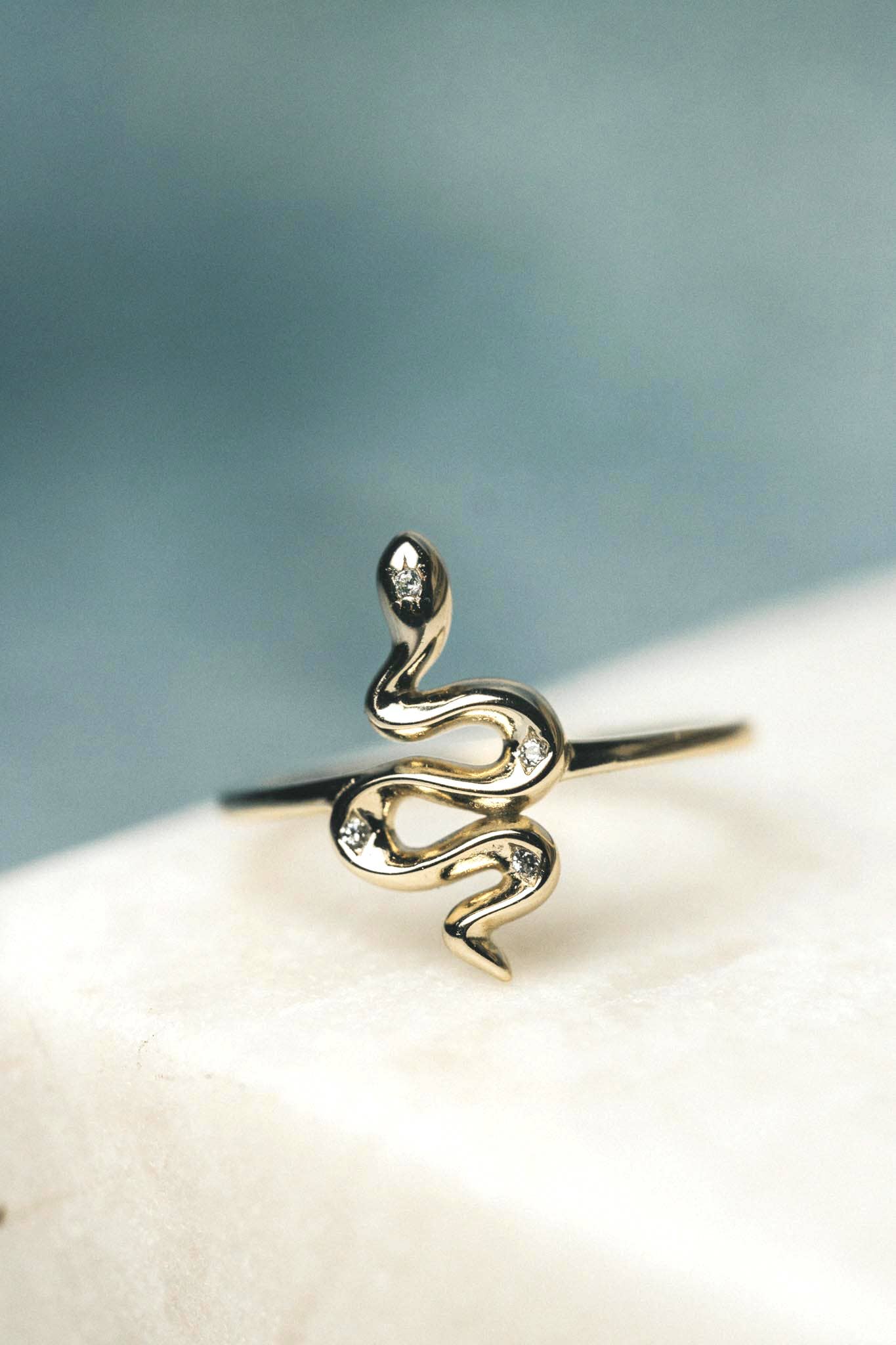 Transformation Snake Ring