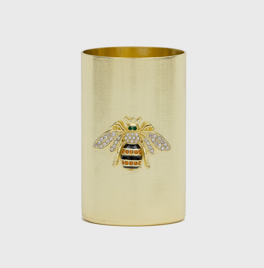 Stripey Bee Pot, Small